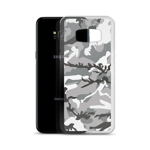 Grey Camouflage Samsung Case
