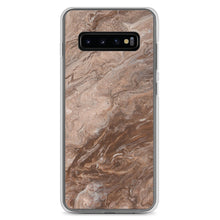 Load image into Gallery viewer, Brown Marble Samsung Case