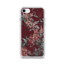 Load image into Gallery viewer, Crimson Floral iPhone Case