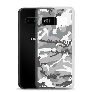Grey Camouflage Samsung Case