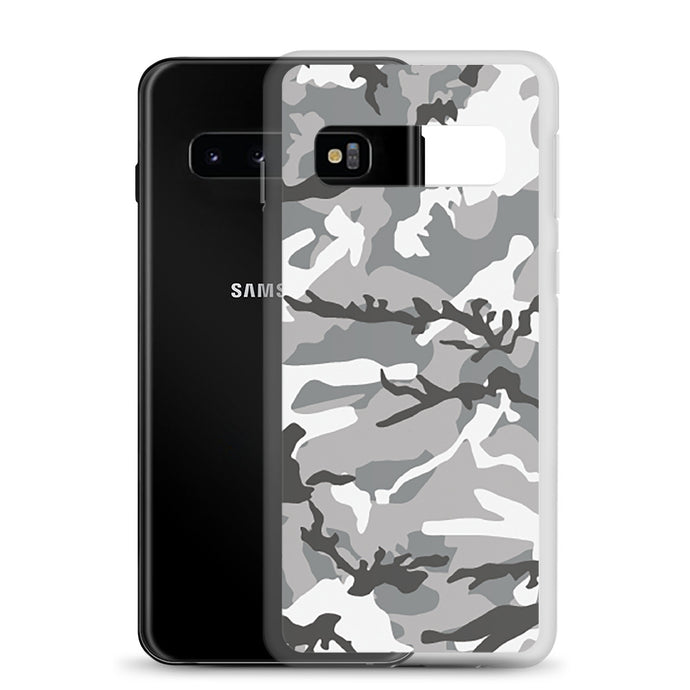 Grey Camouflage Samsung Case