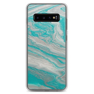 Tiffany & Silver Marble Samsung Case