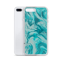 Load image into Gallery viewer, Turquoise Marble iPhone Case