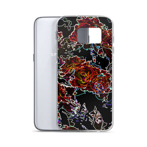 Neon Roses Samsung Case