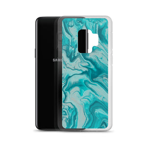 Turquoise Marble Samsung Case