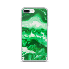 Load image into Gallery viewer, Green Marble iPhone Case