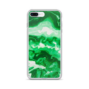 Green Marble iPhone Case