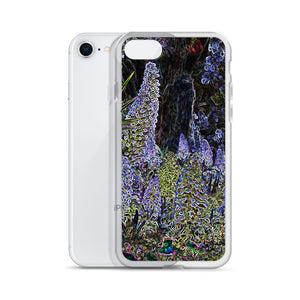 Neon Lilacs iPhone Case