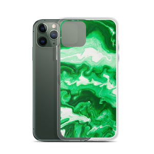 Green Marble iPhone Case