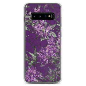 Purple Floral Samsung Case