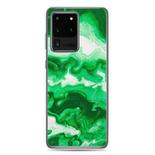 Load image into Gallery viewer, Green Marble Samsung Case