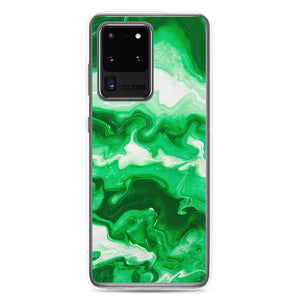 Green Marble Samsung Case