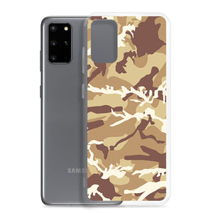 Brown Camouflage Samsung Case