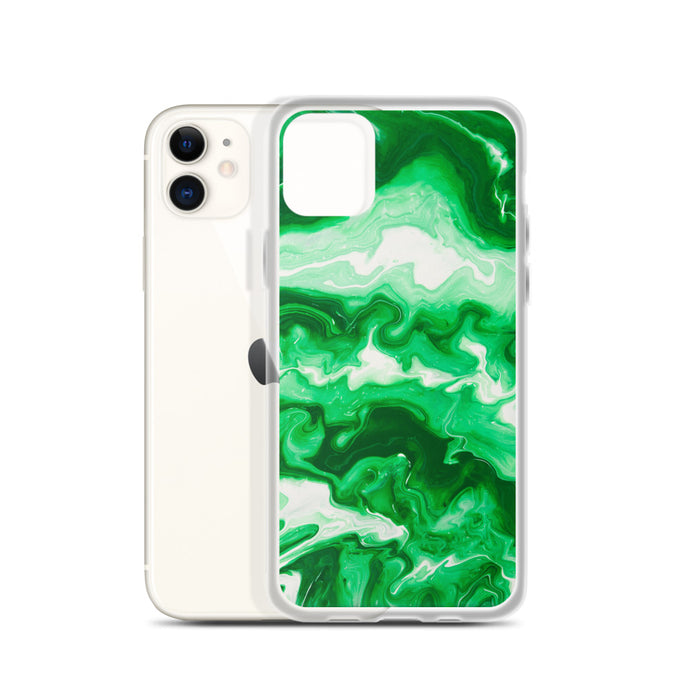 Green Marble iPhone Case