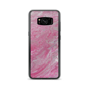 Pink Marble Samsung Case