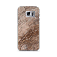 Load image into Gallery viewer, Brown Marble Samsung Case