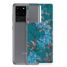 Load image into Gallery viewer, Turquoise Floral Samsung Case