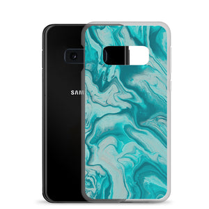 Turquoise Marble Samsung Case