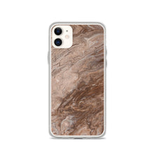 Load image into Gallery viewer, Brown Marble iPhone Case