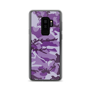 Purple Camouflage Samsung Case