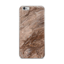 Load image into Gallery viewer, Brown Marble iPhone Case