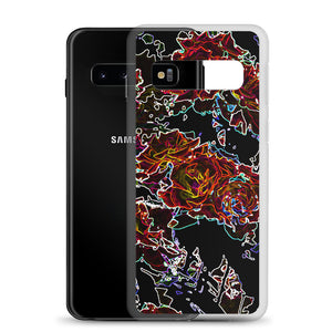 Neon Roses Samsung Case