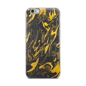 Gold Marble iPhone Case