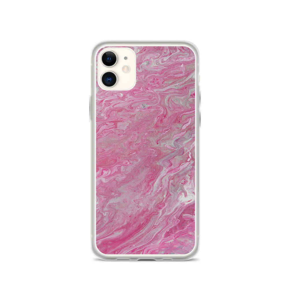 Pink Marble iPhone Case
