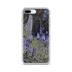 Neon Lilacs iPhone Case