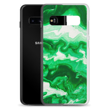 Load image into Gallery viewer, Green Marble Samsung Case
