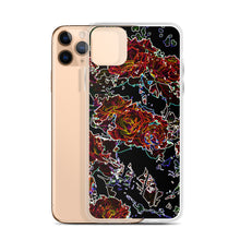 Load image into Gallery viewer, Neon Roses iPhone Case