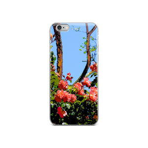 Floral Sketch iPhone Case