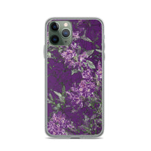 Load image into Gallery viewer, Purple Floral iPhone Case