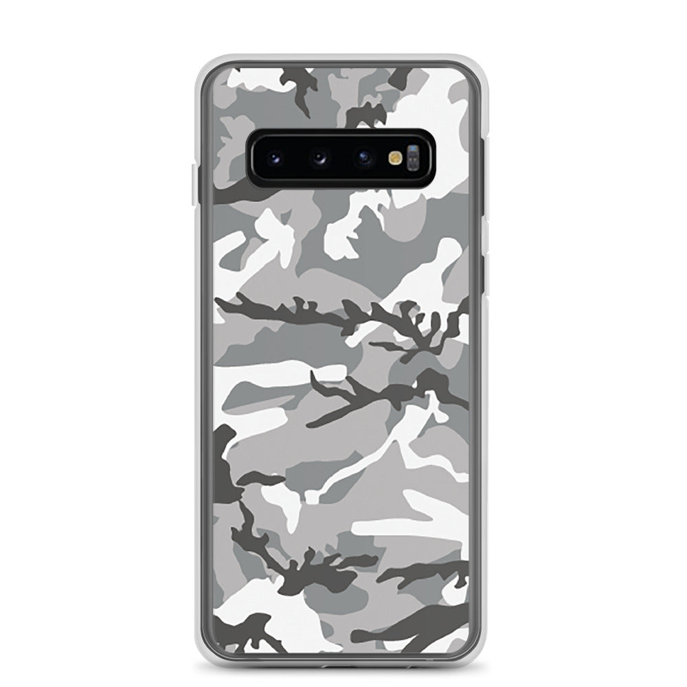 Grey Camouflage Samsung Case