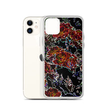 Load image into Gallery viewer, Neon Roses iPhone Case