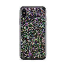 Load image into Gallery viewer, Neon Leaves iPhone Case