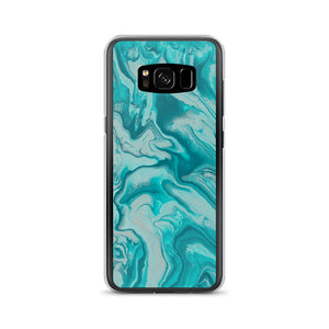 Turquoise Marble Samsung Case