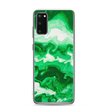 Load image into Gallery viewer, Green Marble Samsung Case
