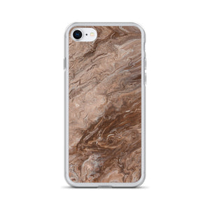 Brown Marble iPhone Case