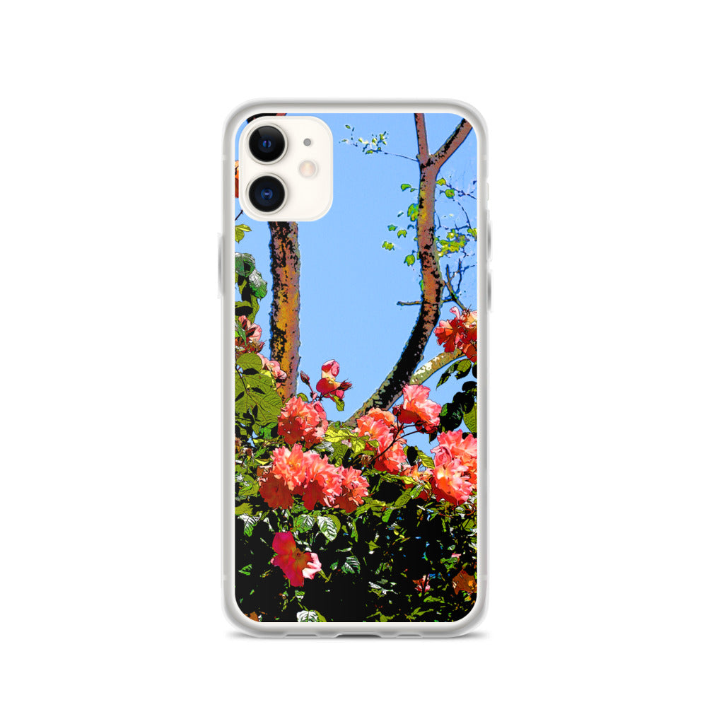 Floral Sketch iPhone Case