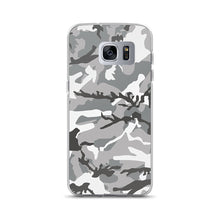 Load image into Gallery viewer, Grey Camouflage Samsung Case