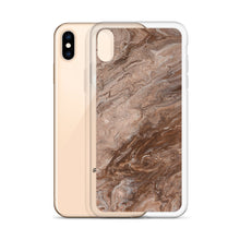 Load image into Gallery viewer, Brown Marble iPhone Case