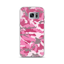 Load image into Gallery viewer, Pink Camouflage Samsung Case