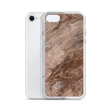 Load image into Gallery viewer, Brown Marble iPhone Case