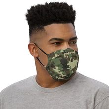 Load image into Gallery viewer, Green Camouflage Face Mask