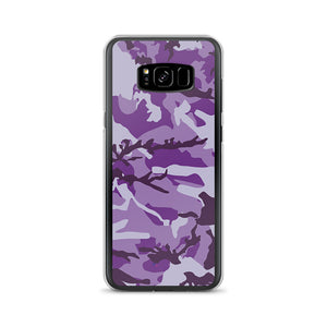 Purple Camouflage Samsung Case