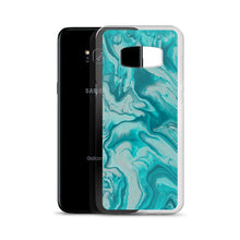 Load image into Gallery viewer, Turquoise Marble Samsung Case