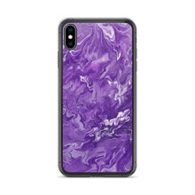 Load image into Gallery viewer, Purple Marble iPhone Case