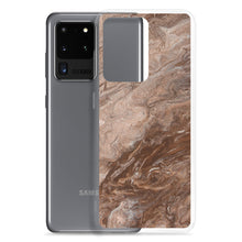 Load image into Gallery viewer, Brown Marble Samsung Case