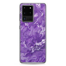 Load image into Gallery viewer, Purple Marble Samsung Case